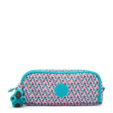 Kipling Gitroy Klassieke Printed Pencil Case Tassen Roze | NL 1315OK